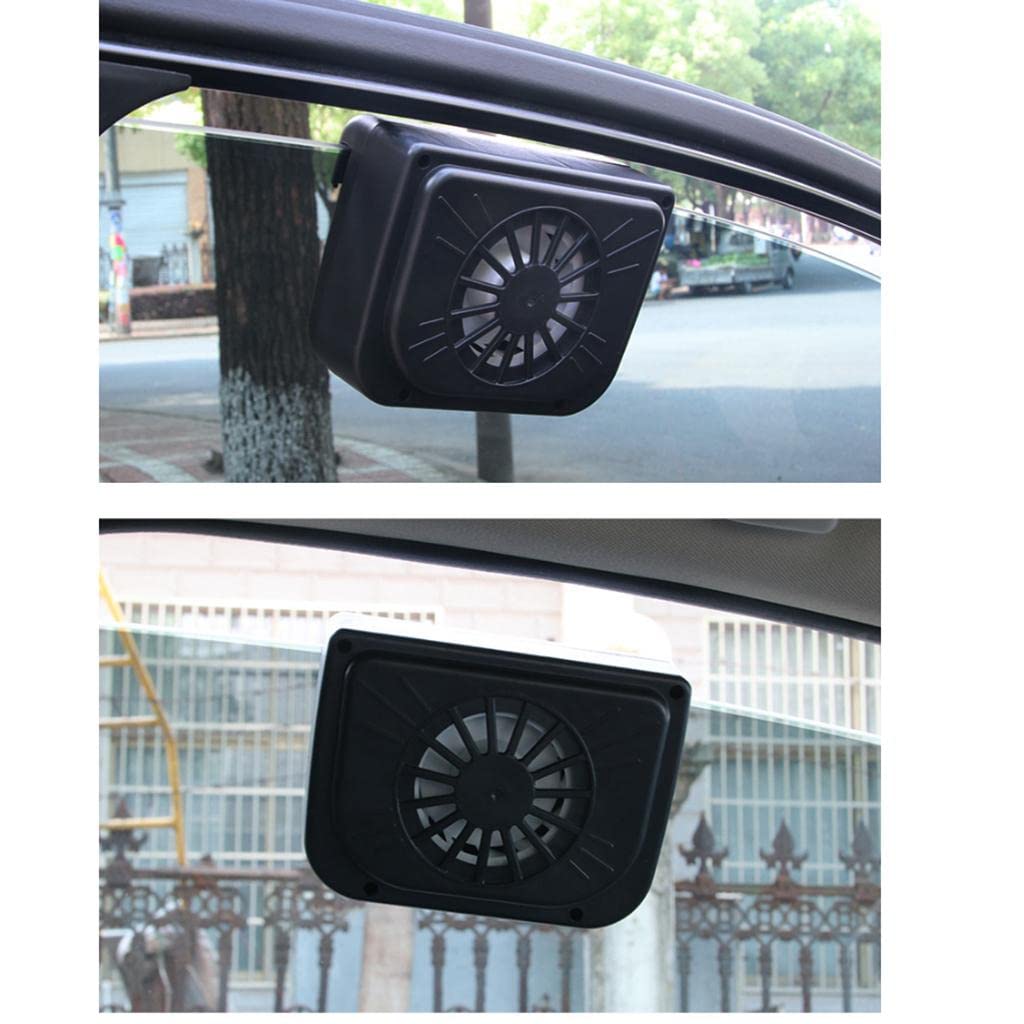 Arythe Solar Car Fan, Cooling Air Circulator Auto Fan for SUV RV Boat