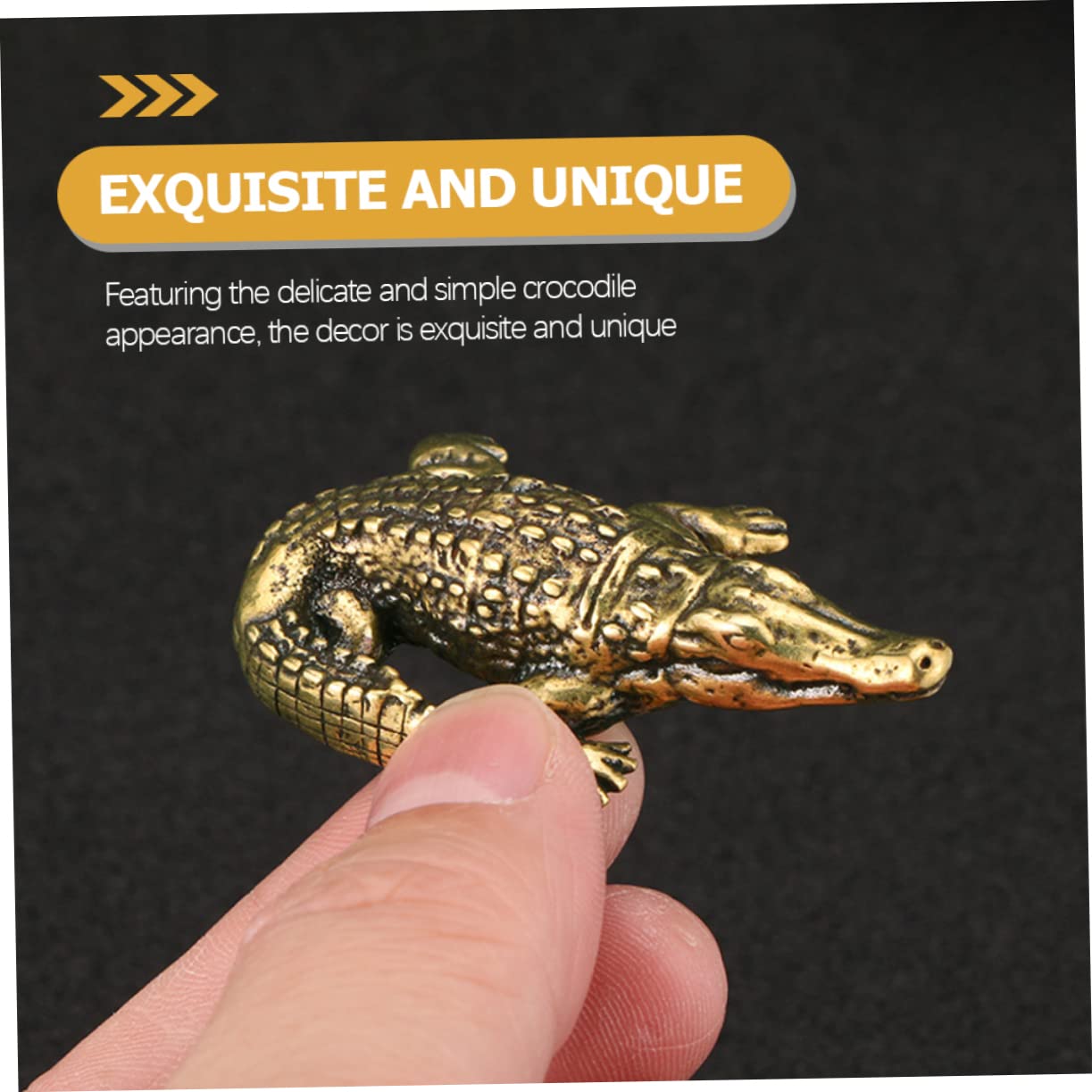 Petits Animaux Pour Tableau De Bord De Voiture | Figurines De Crocodile