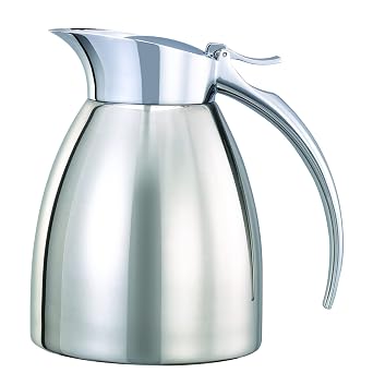 Service Ideas Smart Choice Server, Vacuum Insulated, 10oz, Stainless Steel