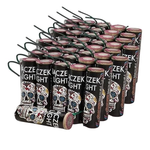 ZENDA CLUB® Pack 72 Pétards Spinners Lumineux Silencieux – Effets Rouge, Vert, Jaune – Spectacle sans Bruit pour Mariage, Anniversaire, Fête - Toupies Pyrotechniques CE F1