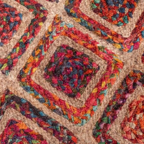 Tapis de couloir 100x450 cm polyester PVC antidérapant doux lavable Marsa - 7