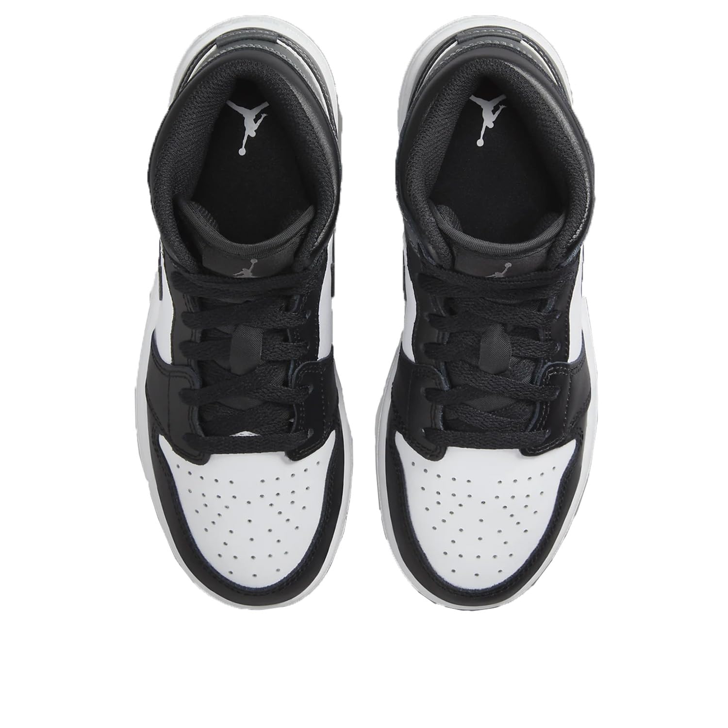 Jordan Big Kid's 1 MID Black/Iron Grey-White (DQ8423 001) - 6