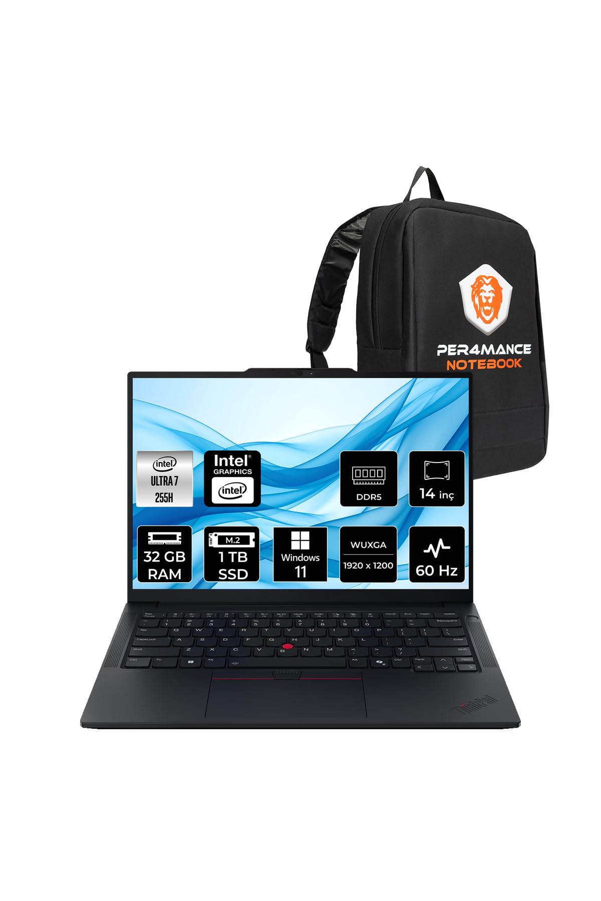LENOVO ThinkPad E14 G7 Ultra 7 255H 32GB 1TB SSD 14" FHD+ W11P…