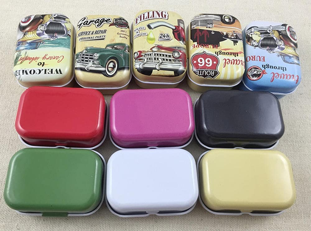 Caja de Joyería 16 PC/Mini Lata Caja de Almacenamiento de Cajas de Joyas Caja del Favor de Caramelo Accesorios Caja de Almacenamiento Joyas