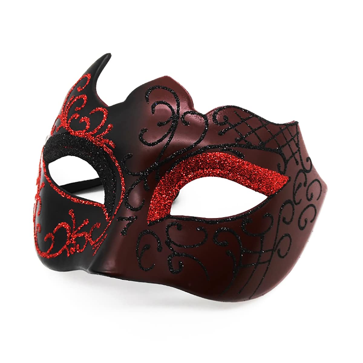 Seglory Venetian Mask for Men and Women - Elegant Masquerade Mask for Masquerade Ball Carnival & Halloween - Image 2