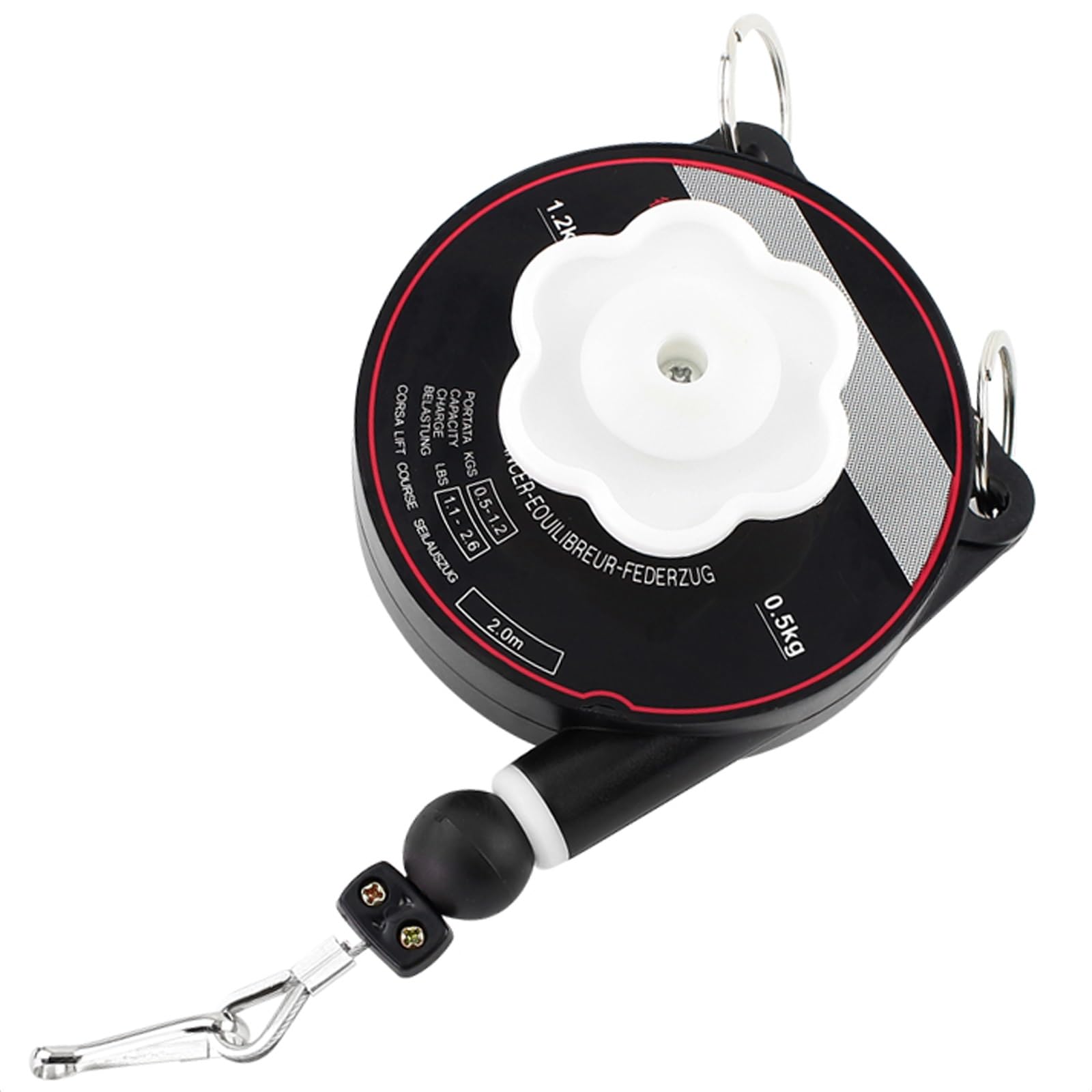 Rohcghc One Color Spring Balancer, Tool Balancer Holder, Adjustable Hanging Retractable, Stable And Durable, Tension, For Hang(0.5-1.2Kg)