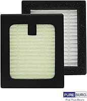 Vista 6 de PUREBURG Filtro de repuesto compatible con Baby Brezza Bottle Washer Pro, paquete de 6 unidades HEPA Air Clean Dust
