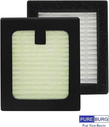 Miniatura 6 de PUREBURG Filtro de repuesto compatible con Baby Brezza Bottle Washer Pro, paquete de 6 unidades HEPA Air Clean Dust