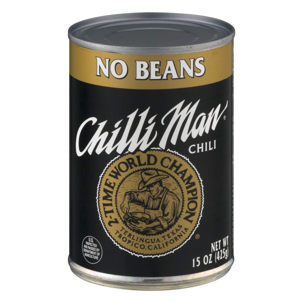 Chilli Man 89268 Chilli Man Chili No Bean44; 15 oz - Pack of 12