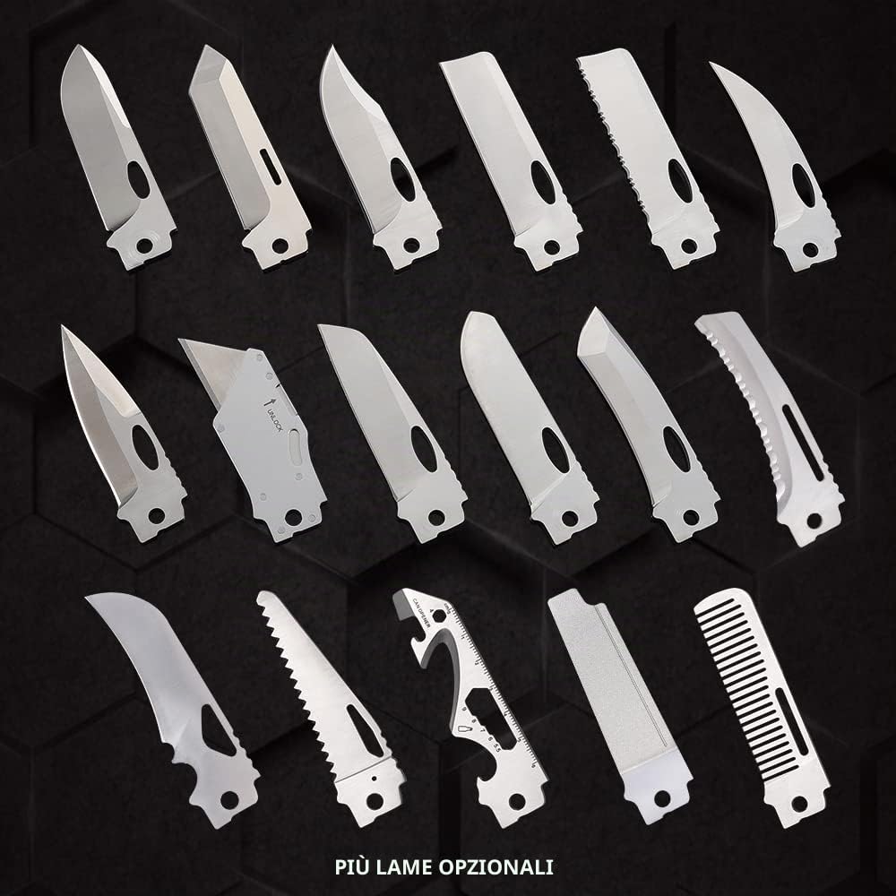 ROXON Lame di ricambio (BA12 dritta + BA13 Spey point + BA16 curva) | per S505G, S802 Phantom, S501U, S502 e S502U Phantasy