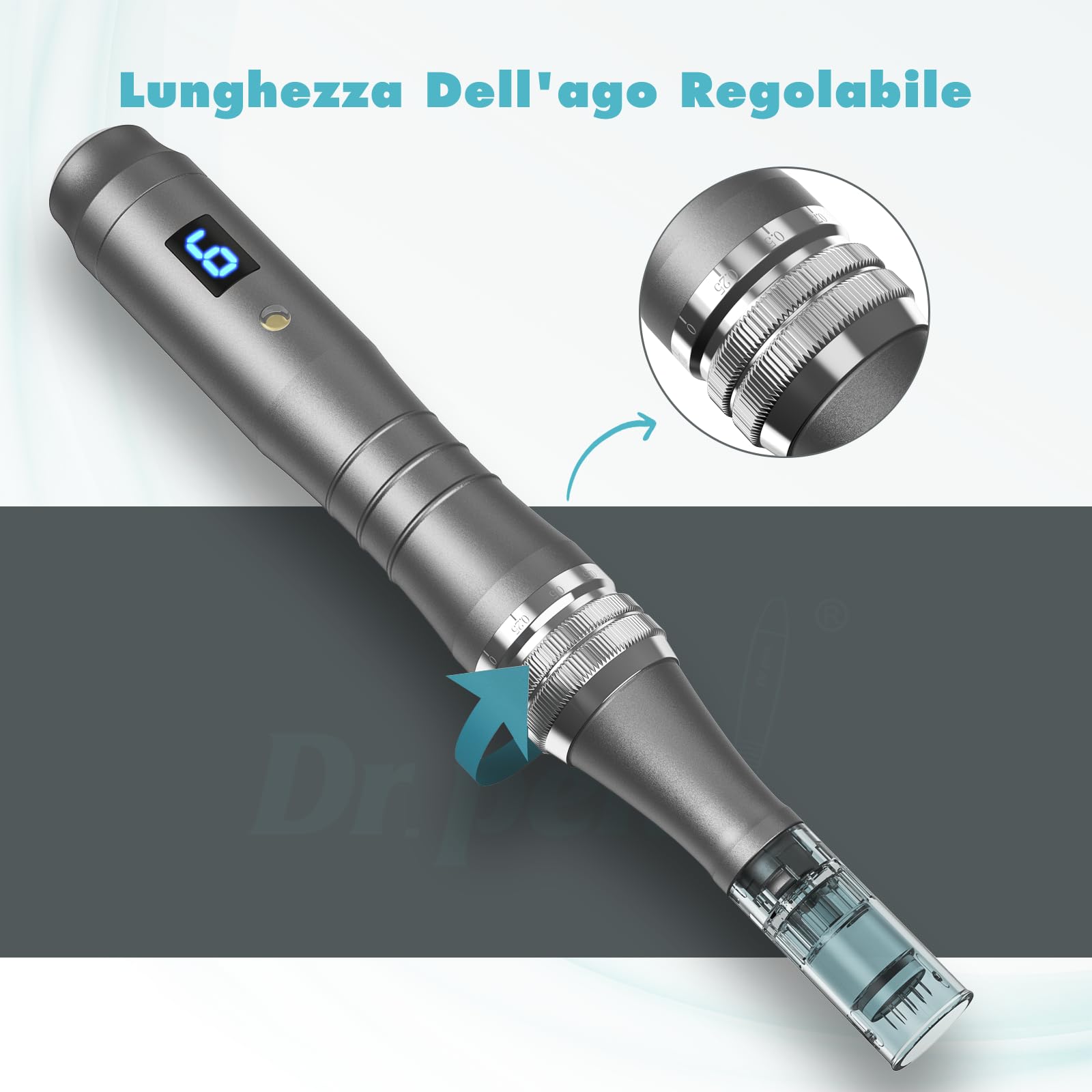 Dr. Pen Ultima M8 Microneedling Pen: Macchina professionale per microneedling senza fili Dr. Pen con 20 cartucce