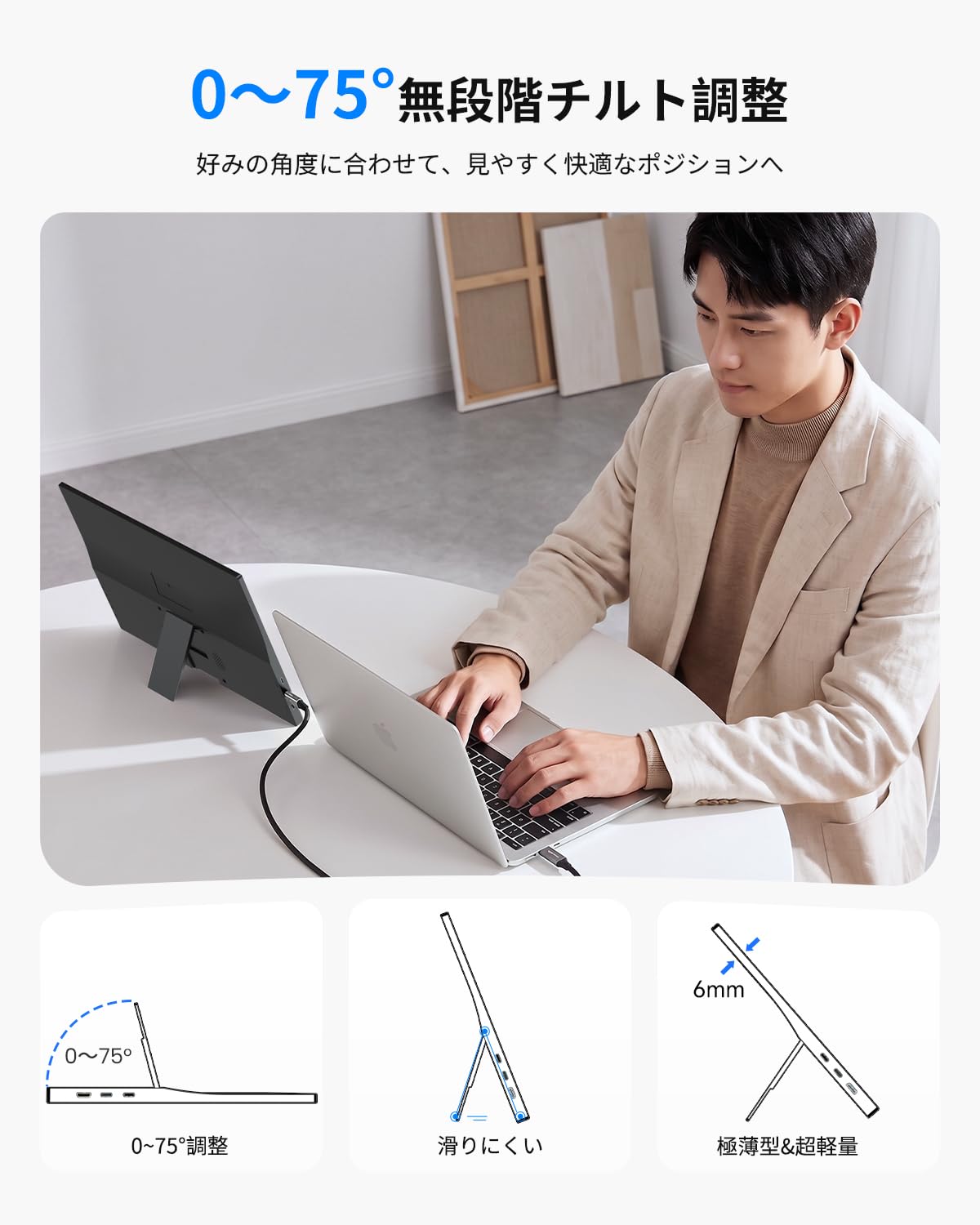 Amazon.co.jp: モバイルモニター 14インチ UPERFECT モバイル