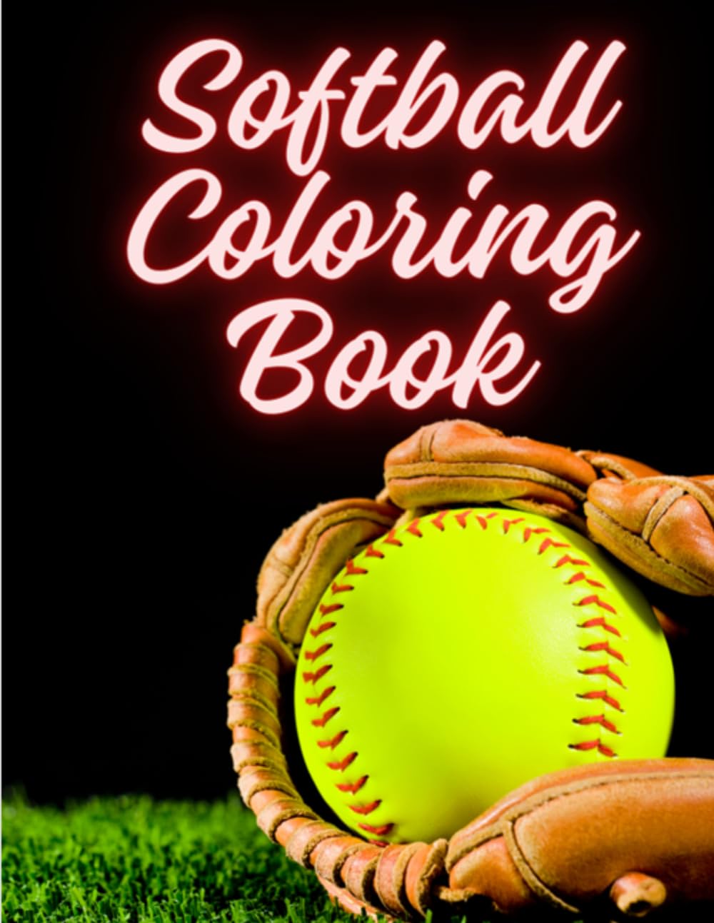 Softball Coloring Book