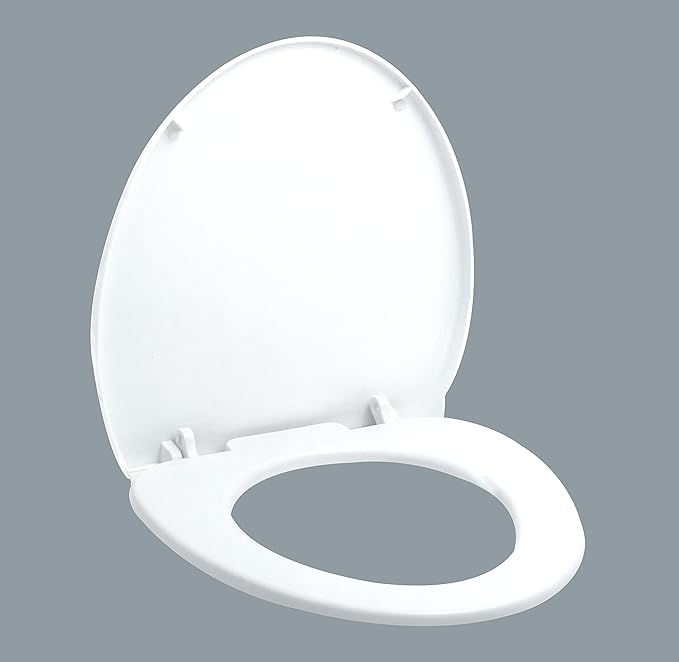 Parryware Comfort+ Toilet Seat Cover with Hinges (Standard Size, Ultra