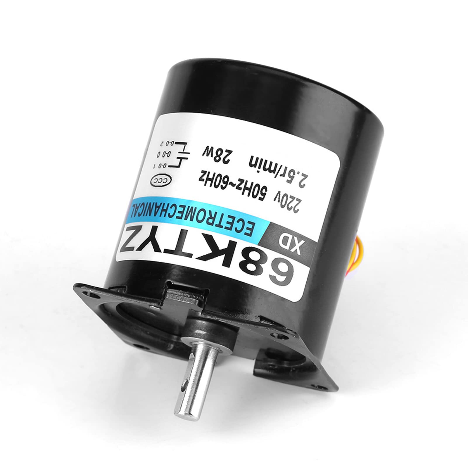 Permanentmagnet Synchrongetriebemotor Ac220V 28W 2,5-110U/Min Kompakt Mit Drehmoment Für Industrieautomatisierung Und Anlagenbau