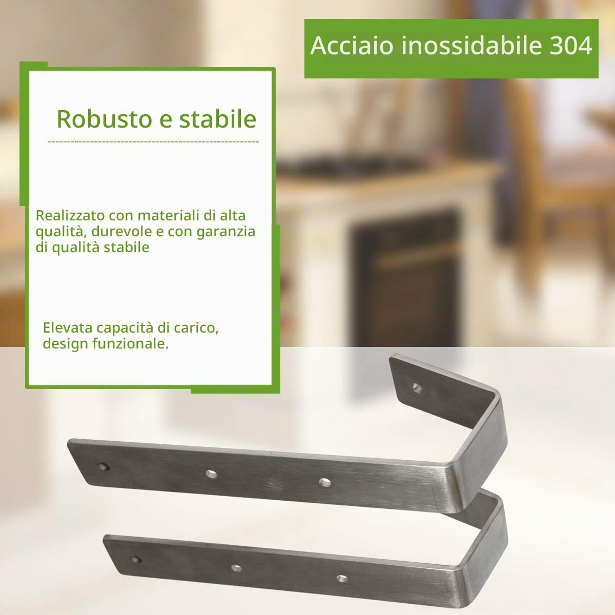 Ganci per scaletta per letto a castello, ganci resistenti per strumenti di decorazione del letto, larghezza interna 4,1-5,8 cm x lunghezza 16 cm, confezione da 2