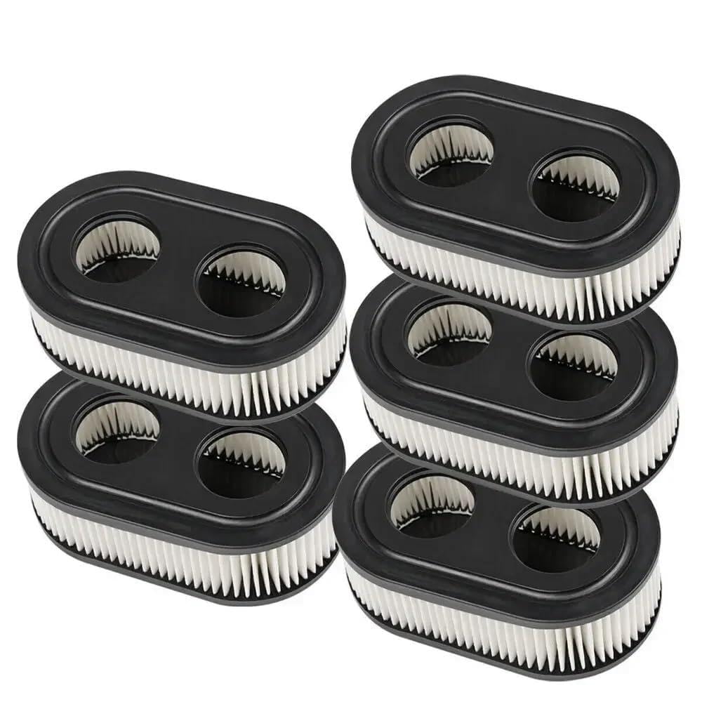 5 uds Filtro de Aire de Repuesto cortacésped Apto for 798452 593260 5432 5432K AWccessories Herramienta de Limpieza