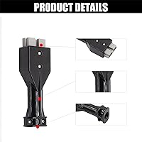 Vista 2 de Panglong EZGO 18972G1 - Kit de mango para enchufes SB50, alivio de tensión de cable DC, eléctrico 1983-95