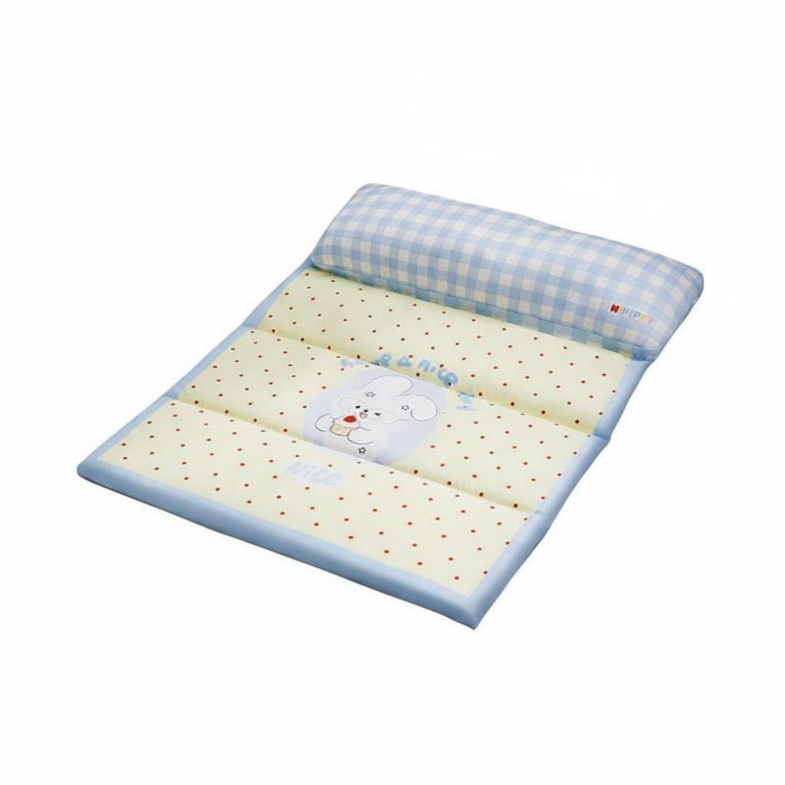 Foldable Pet Mat with Pillow Easy to Clean Waterproof Dog Sleeping Pad Wear-Resistant Three-Fold Pet Sleeping Mat for Dogs, Kennels, Car Travel Blue XXL|Pet Supplies| Dog Supplies| Beds-image-27