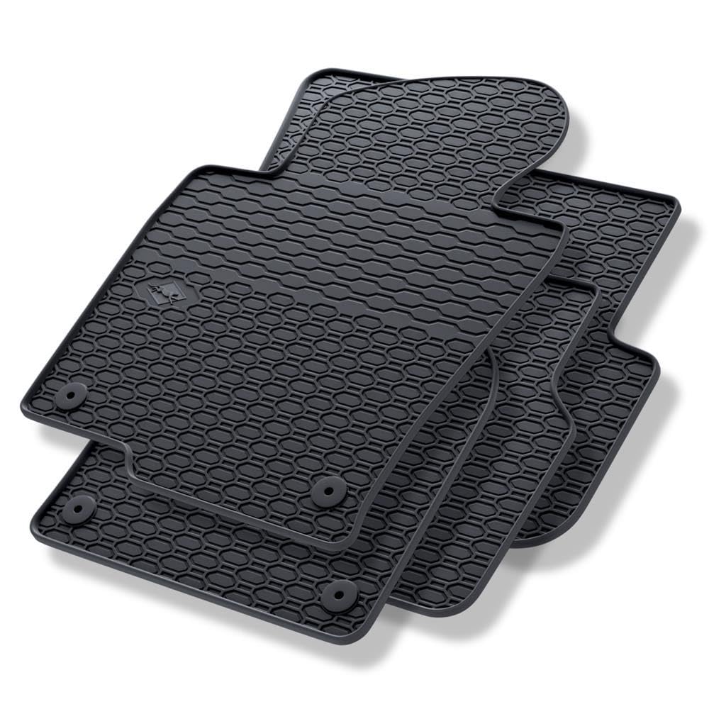 Mossa Tappetini gomma adatti per VW Passat B7 (2010-2014) 4 pz. nero | Berlina, Variant