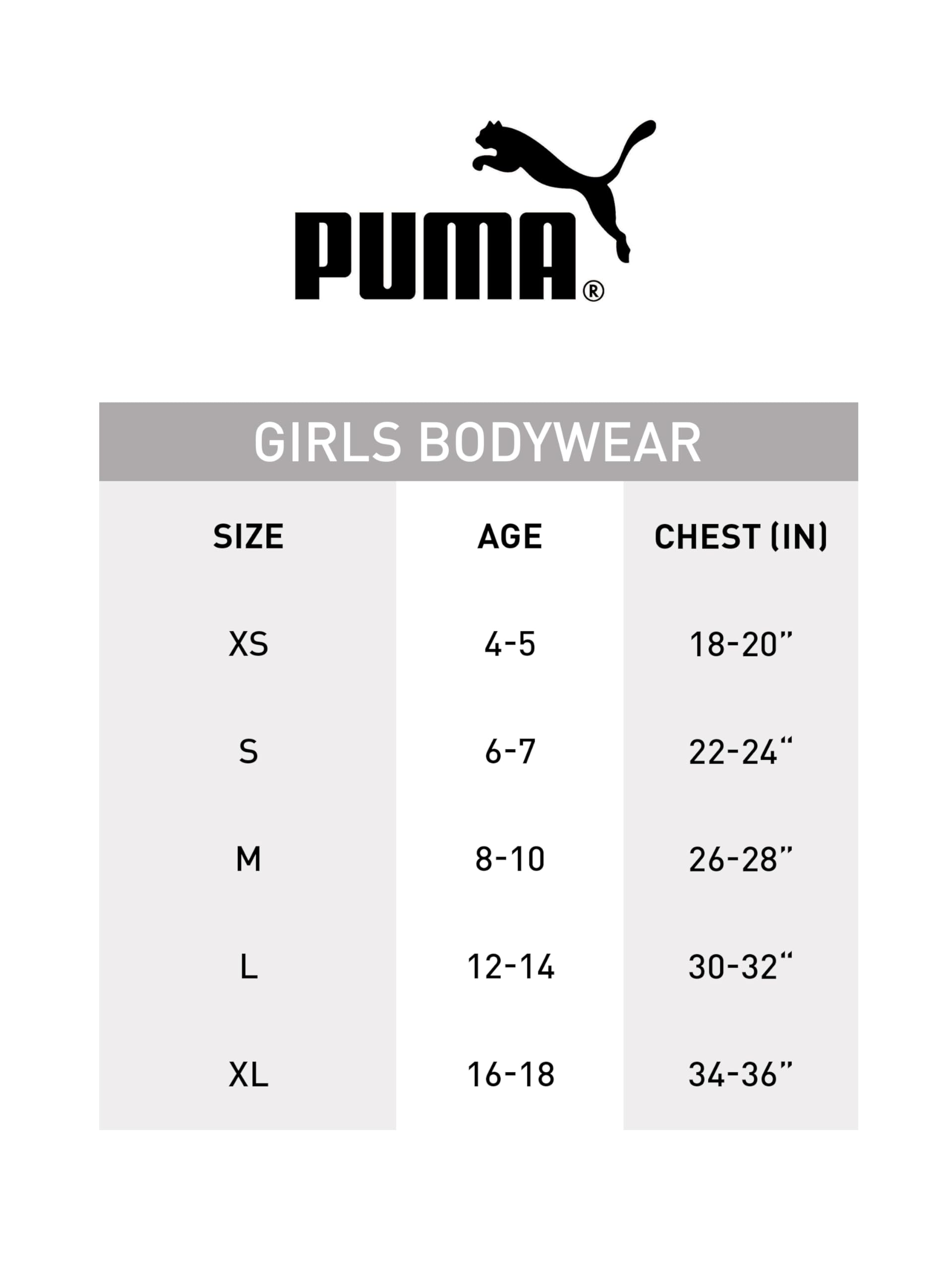 PUMA Biustonosz treningowy Dziewczynki 2 Pack Super Soft Seamless Bralette