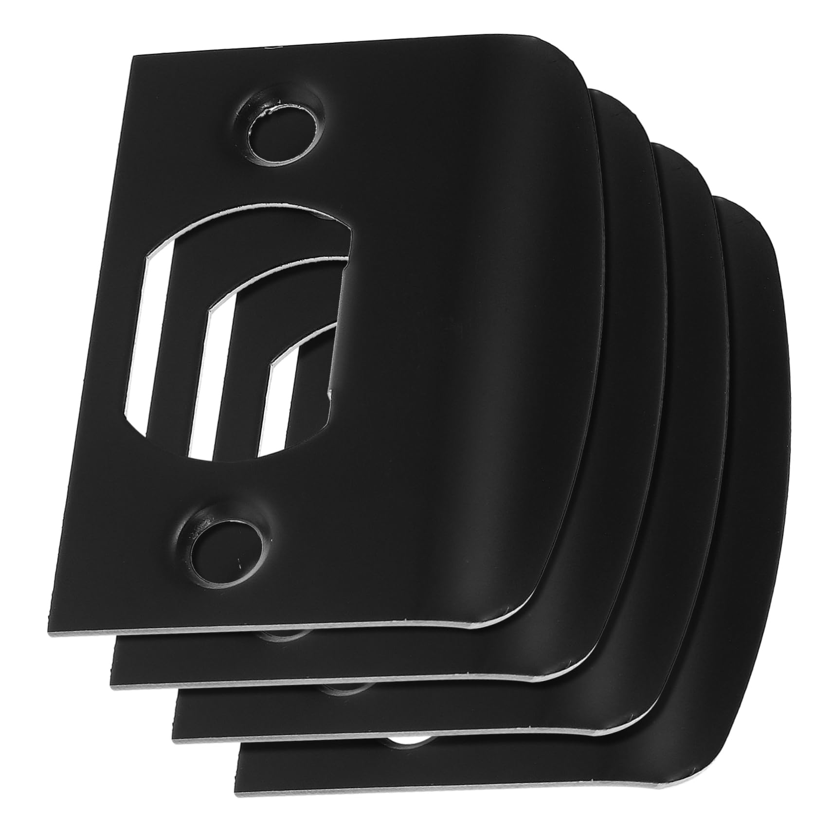 Tofficu Lot De 5 Loquets De Porte pour Portes Intérieures Kit De Renforcement De Pêne Dormant Gâche en T 4 Pièces X 5