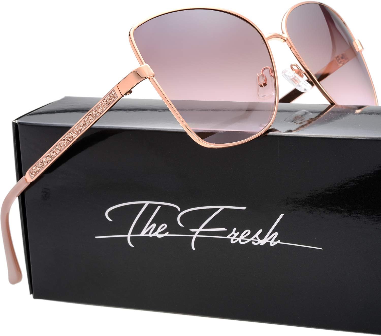 The Fresh Classic Crystal Elegant Women Beauty Design Sunglasses Gift Box - Image 2