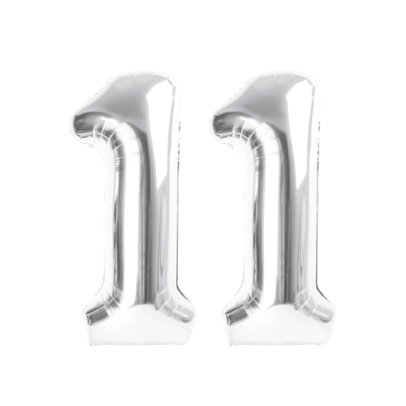 Number Balloons Silver 11 Balloon 40 inch for 11 Birthday Party Decorations