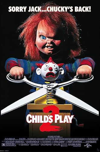 Child's Play 2 - Póster de la película (Sorry Jack... Chucky's Back) (Estilo Regular) (Tamaño 24" x 36")