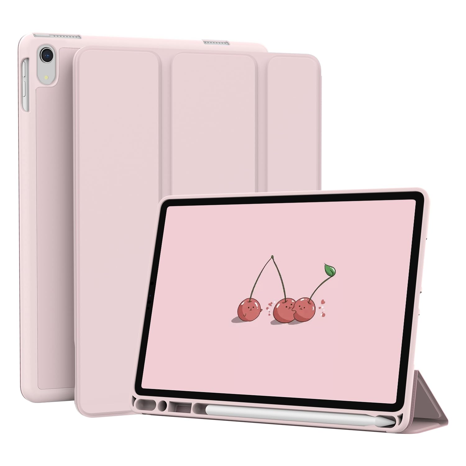 Lornpa Case for iPad (A16) 11th Generation 11 Inch 2025, iPad 10th Generation 10.9 Inch 2022, Protective Slim Case with Pencil Holder & Auto Wake/