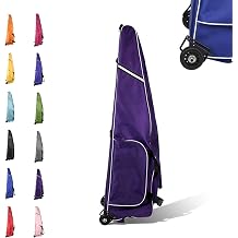 Fencing Bag with Wheels, Pull Rod Sword Bag for Foil, Epee, Saber and Mask, Waterproof Oxford Cloth