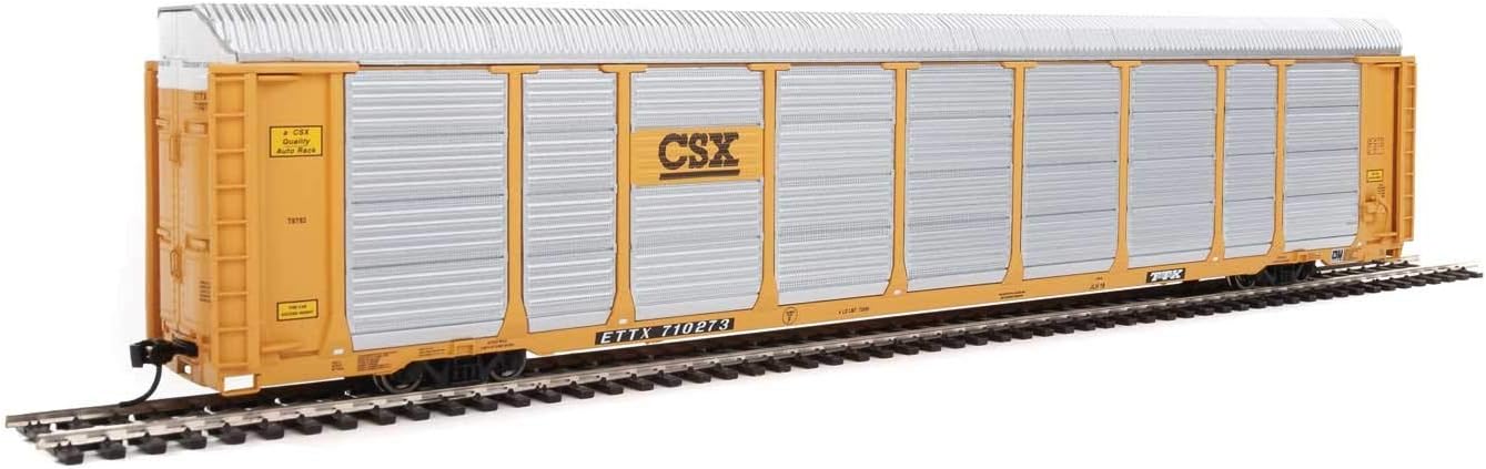 Walthers Proto 920-101424 89' Tri-Level Enclosed Auto Carrier CSX T8782/710273