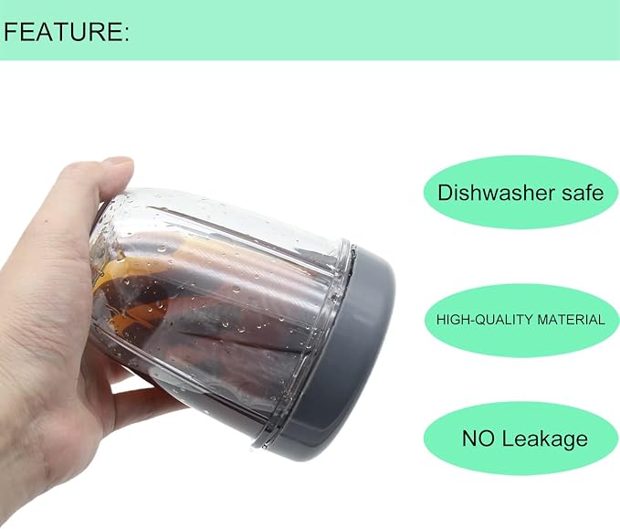 Repuesto vaso y tapa para licuadora Nutribullet 18 oz miniatura 5