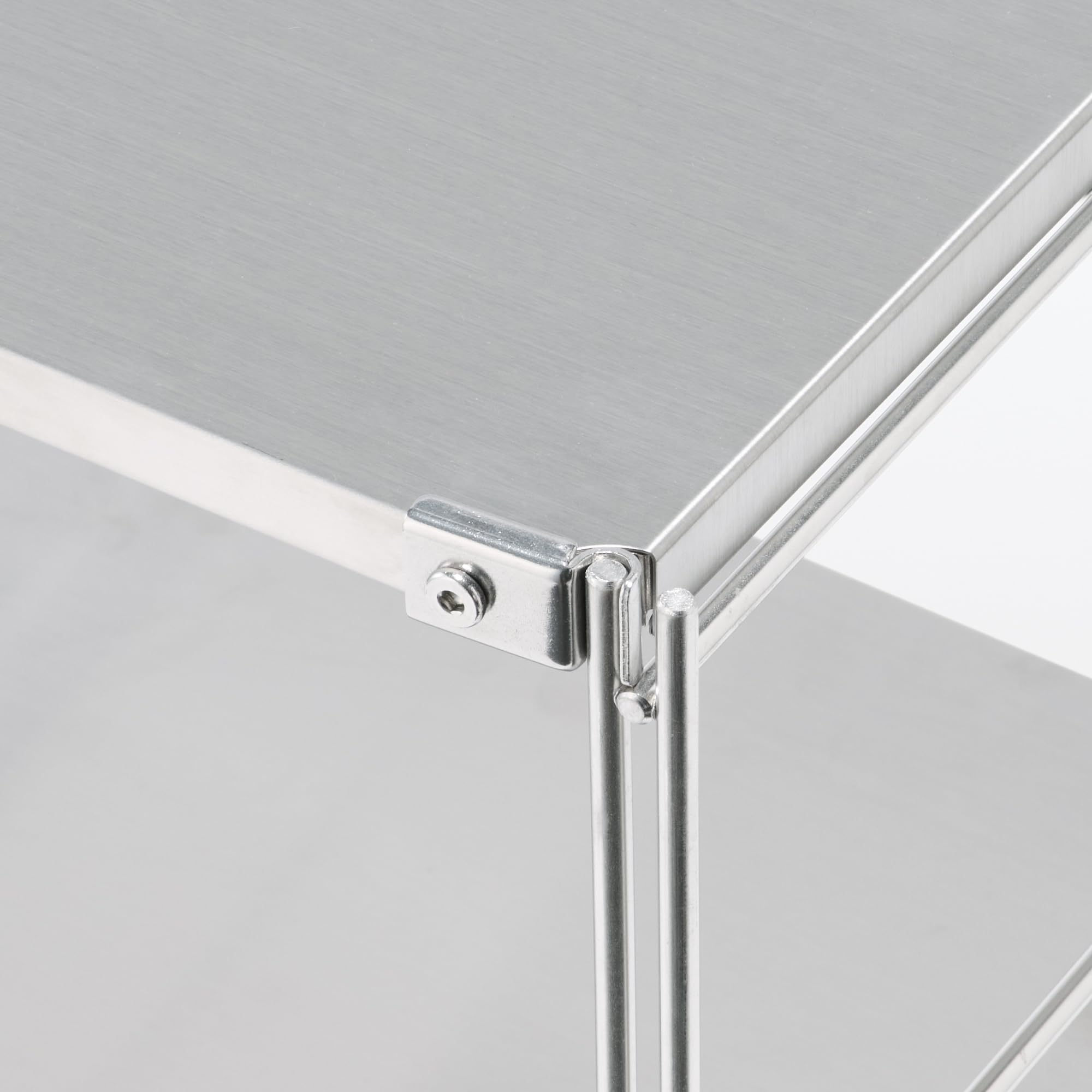 Amazon｜無印良品 ステンレスユニットシェルフ・ステンレス棚セット