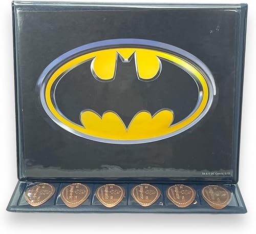 Penny Postcard - Libro de coleccionista prensado de tres pliegues con capacidad para 60 centavos prensados y tu postal favorita para tu portada