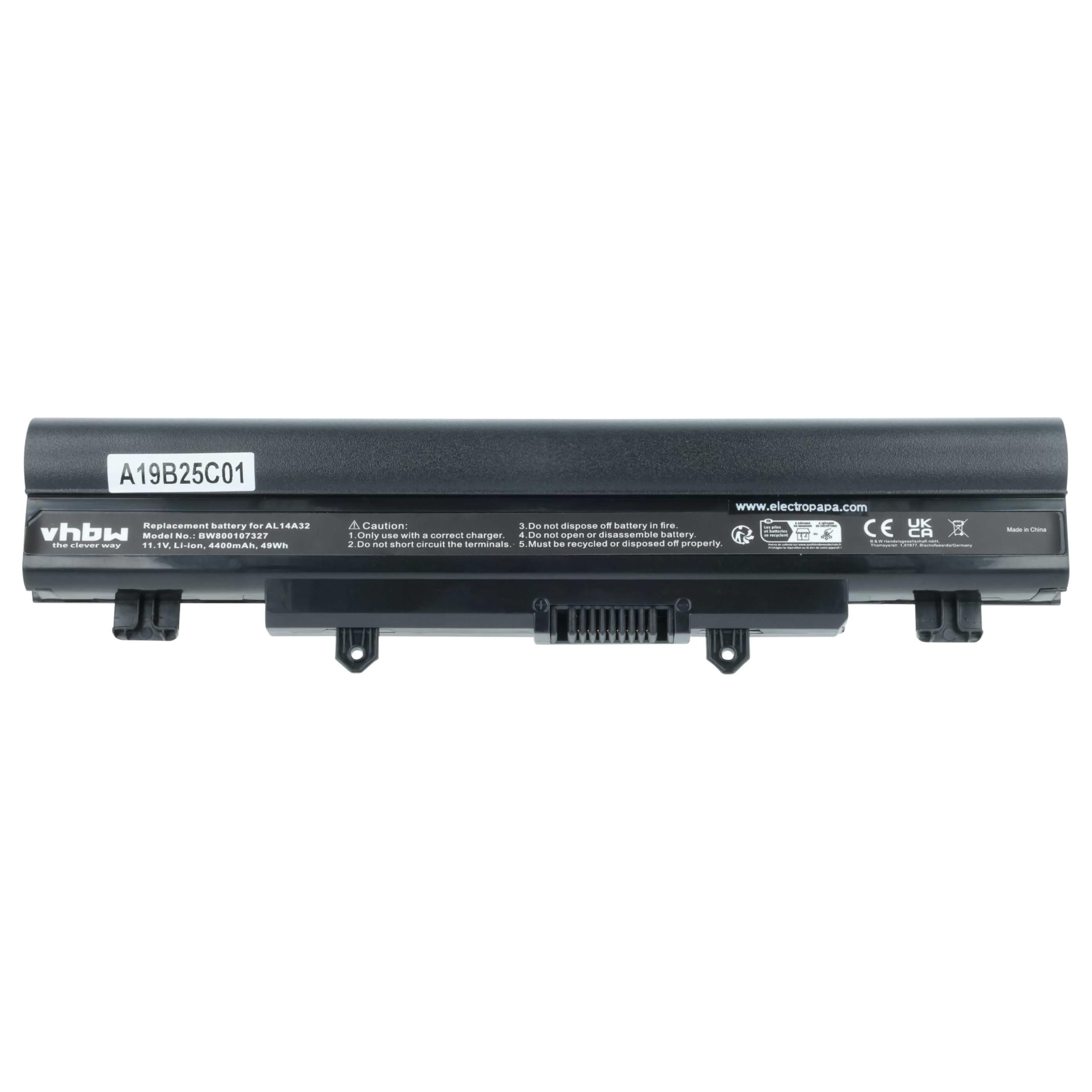 Acer Aspire E1-570 Batteria e Alimentatore