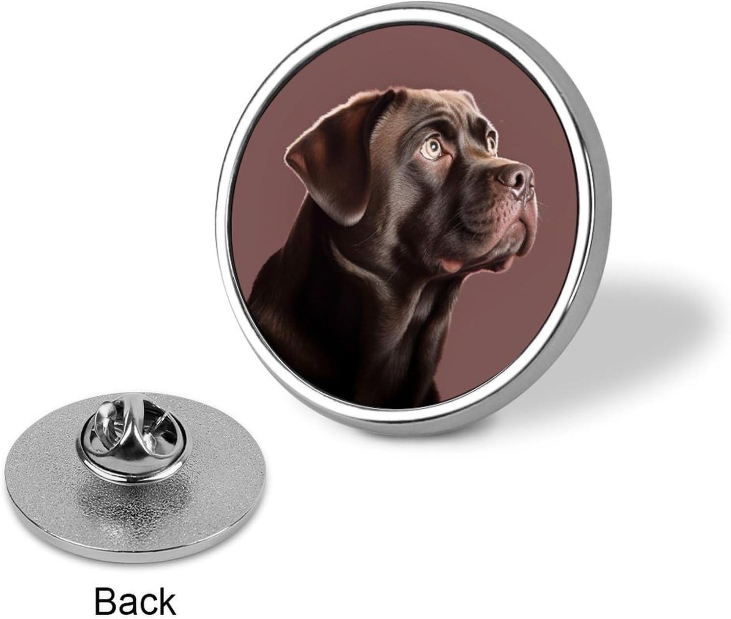 Dog Fashion Brooches for Women Men, Lapel Pins image 3