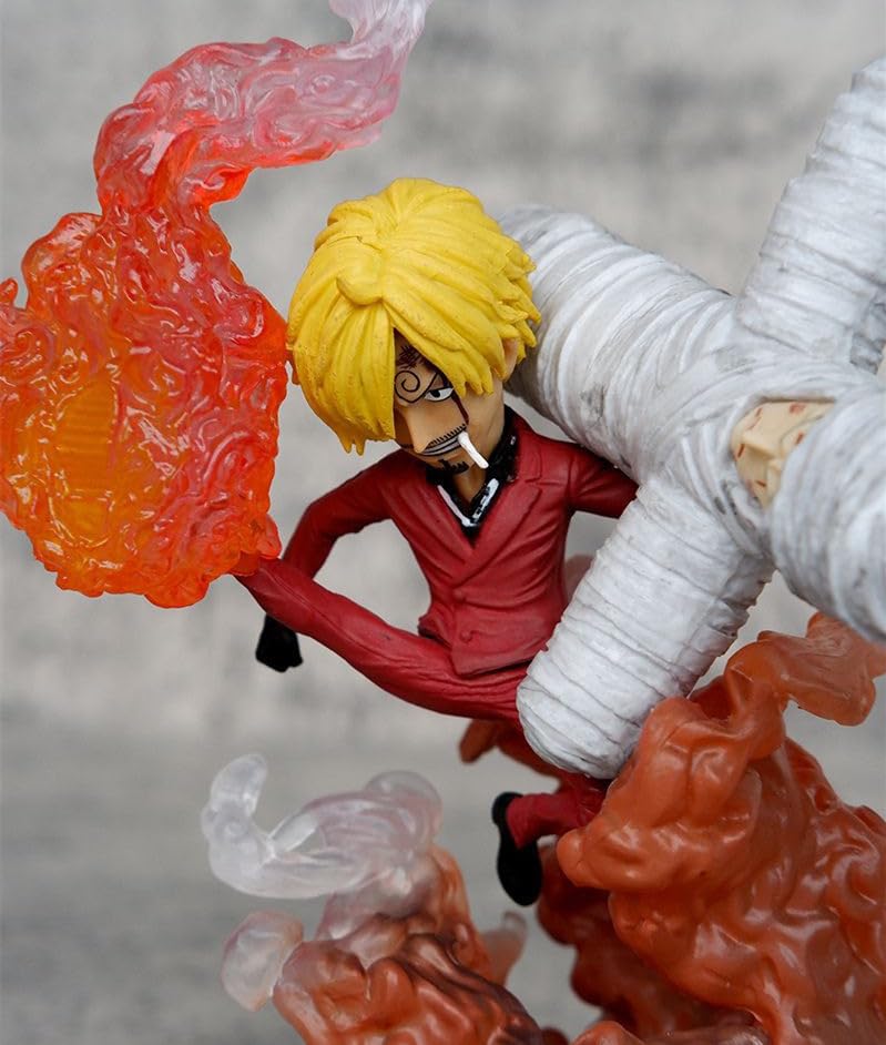 Amazon.co.jp: ワンピースG 5鬼ヶ島サンジ14センチキャラクター彫像pvc