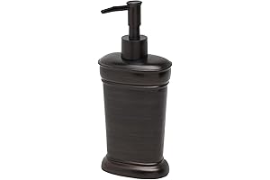 Zenna Home India Ink Marion Lotion Soap Dispenser in Oil Rubbed Bronze for Kitchen Sink