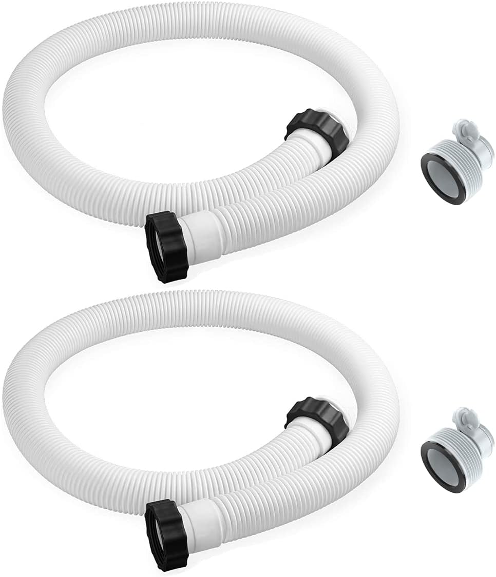 2 Pack Pool Hoses for Above Ground Pools 59"x1.5" With 2