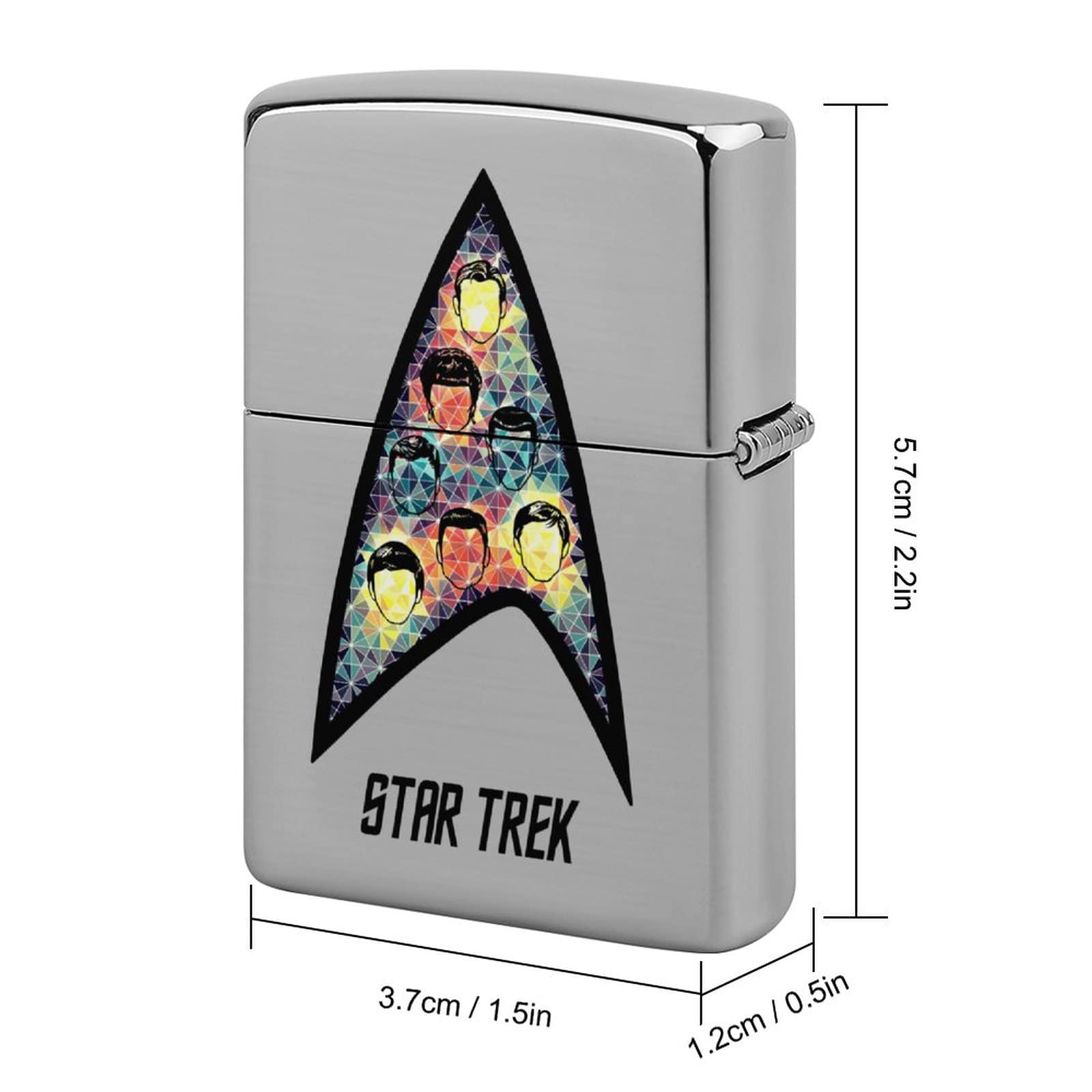 Amazon.co.jp: Zippo Lighter Case, Star Trek, ZIPPO Case, Lighter 