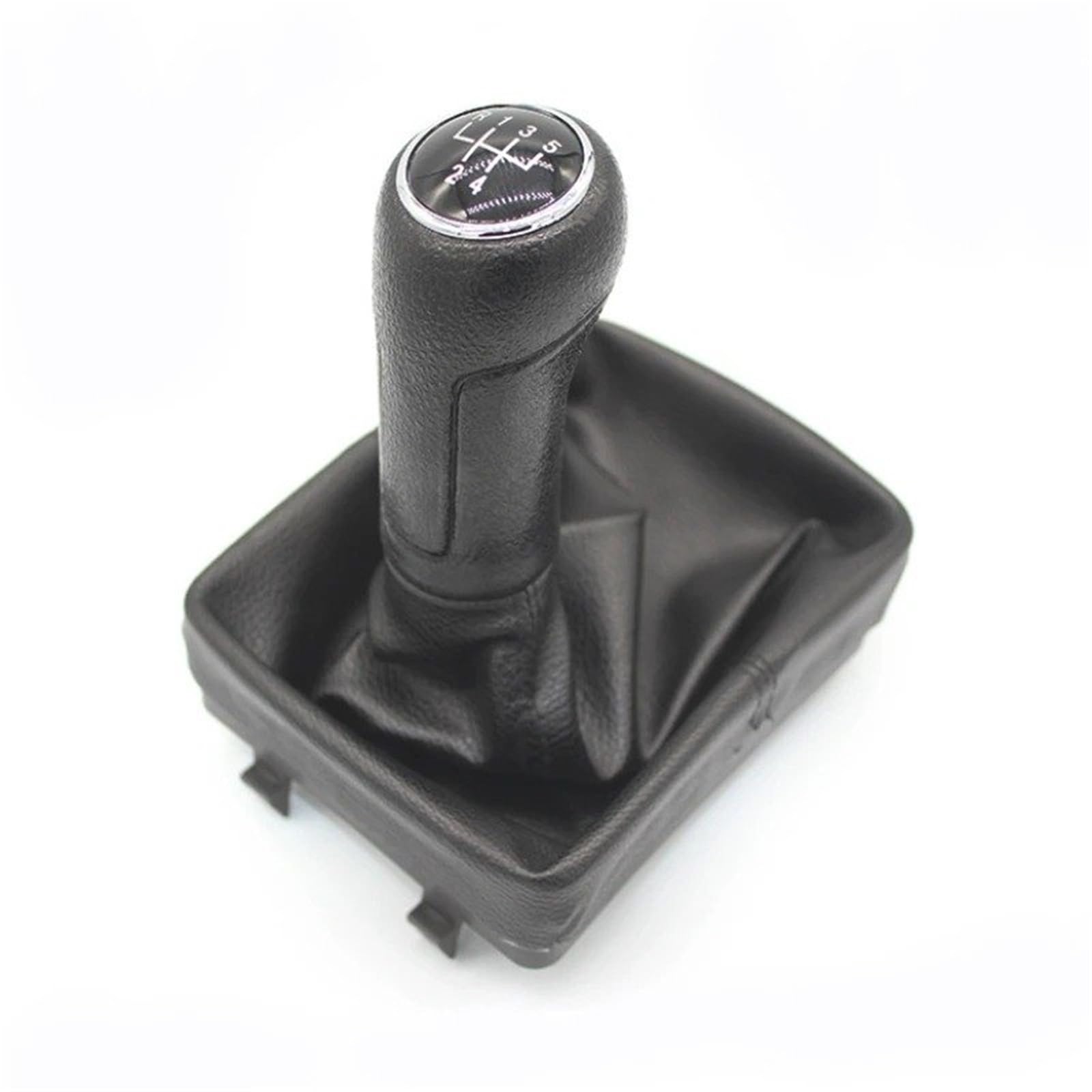 Tusgt One Color Knob Manual For Vw For Polo 9N 9N2 2002-2009 Leather Gear Shift Knob Lever Shifter Gaiter Boot Case