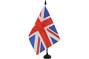 United Kingdom Table Flag:Showcase Patriotism with Style