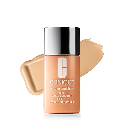 Vista 17 de Clinique Even Better Makeup Liquid Foundation SPF 15 With Vitamin C For Dry + Oily Combination Skin Types Medium Coverage + Natural Finish Evens