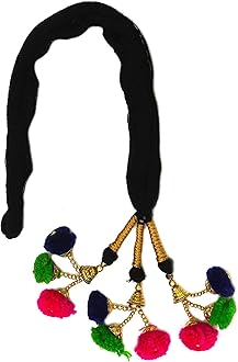 Hair Parandi For Kids/Hair Punjabi Paranda For Kids Girls Length 18inch (Multi-Color) Pack of 1Pc