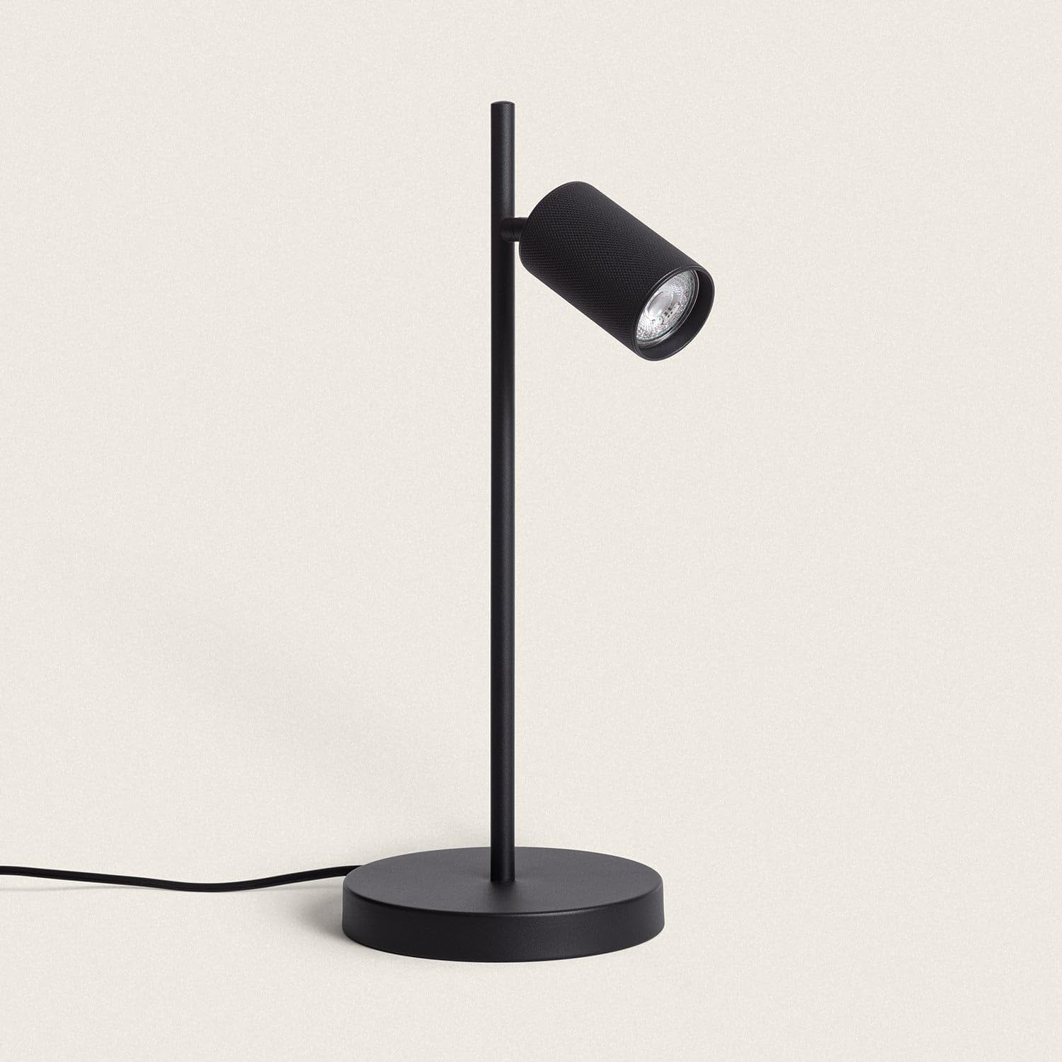 LEDKIA LIGHTING Lámpara de Mesa Aluminio Breixo Negro