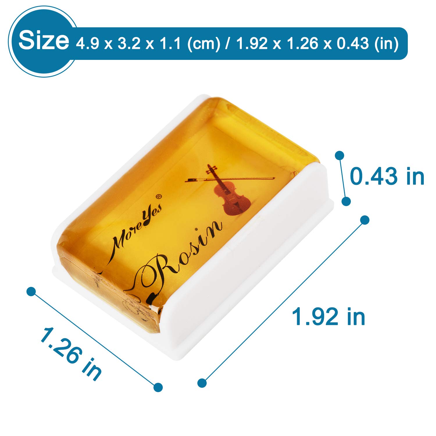 Moreyes, Colofonia per archi per violino e viola (confezione da 2)
