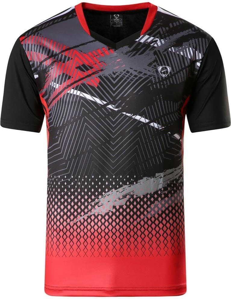 5 Pack Men's Activewear T-Shirt Sport Tee Shirt Athletic Running Gym Workout Tshirt Golf Tennis Tops Quick Dry LSL449