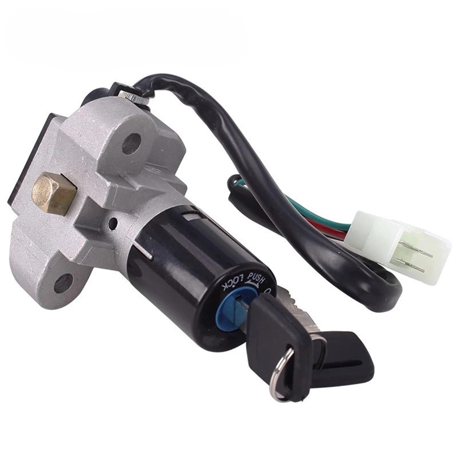 Moto Chiave Accensione Compatibile Con Suzuki Per Inazuma Per GSF250 Per GSF400 Interruttore Di Avviamento A Barilotto, Interruttore Di Avviamento A Barilotto, Accessori Per Motociclette