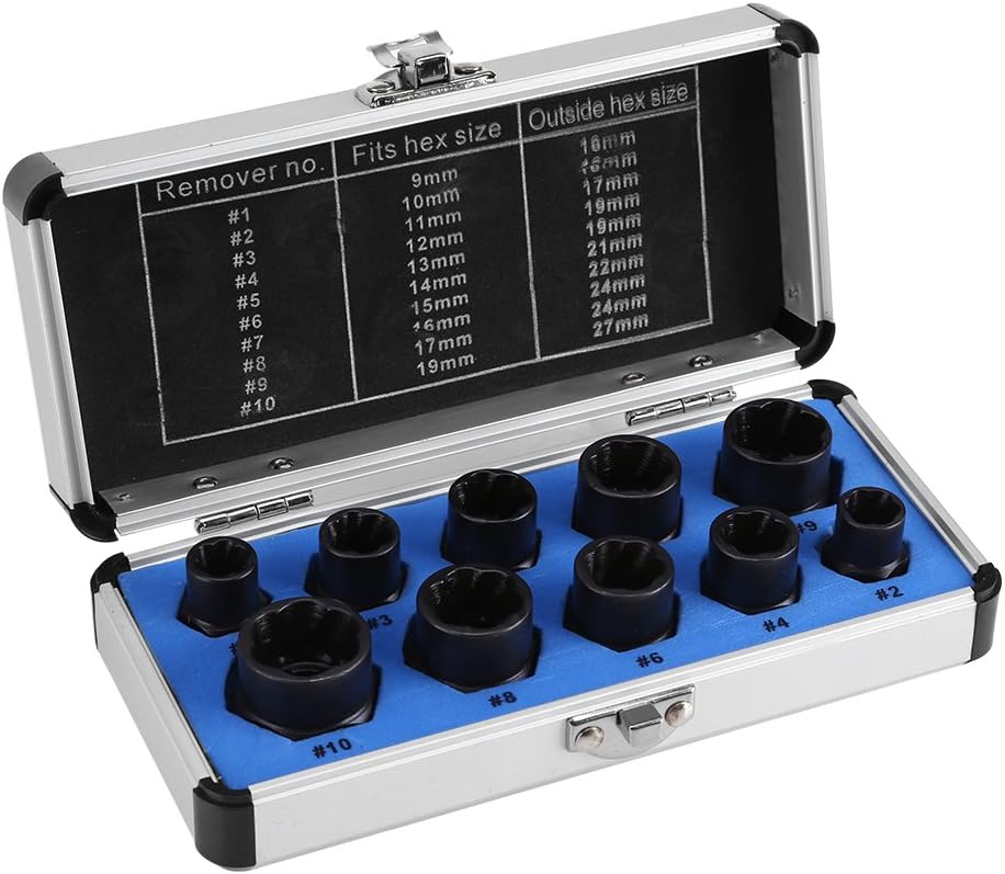 Bolt Remover, Damaged Nut Stud Extractor Bolt Remover for The Removal of Locking Wheel Nuts, Damaged Bolts.